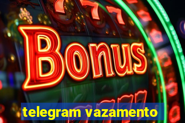 telegram vazamento